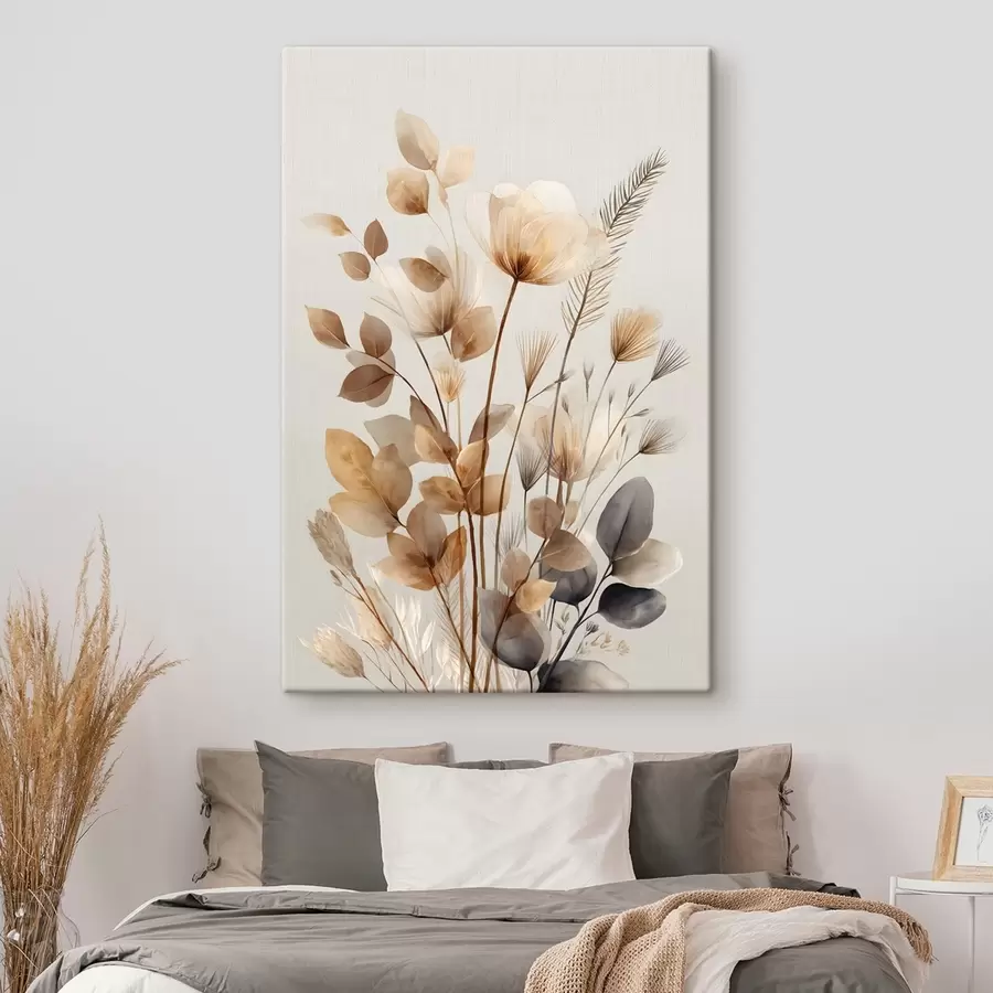 Fototapete Getrocknete Blumen s49233