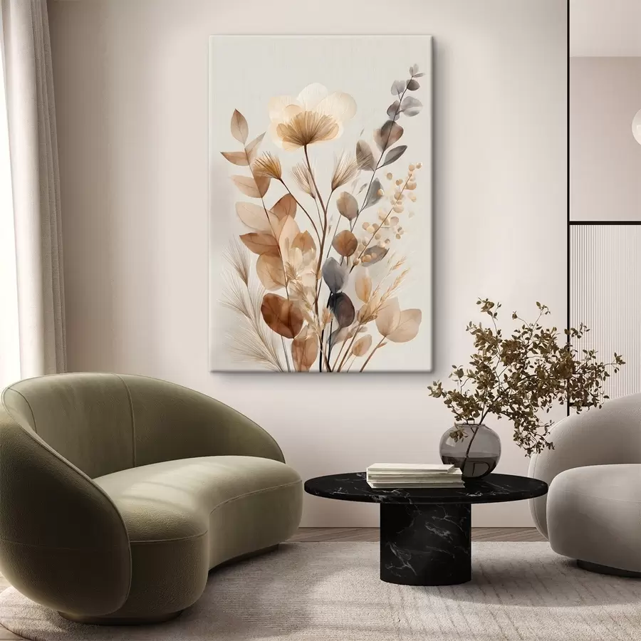 Fototapete Getrocknete Blumen s49234