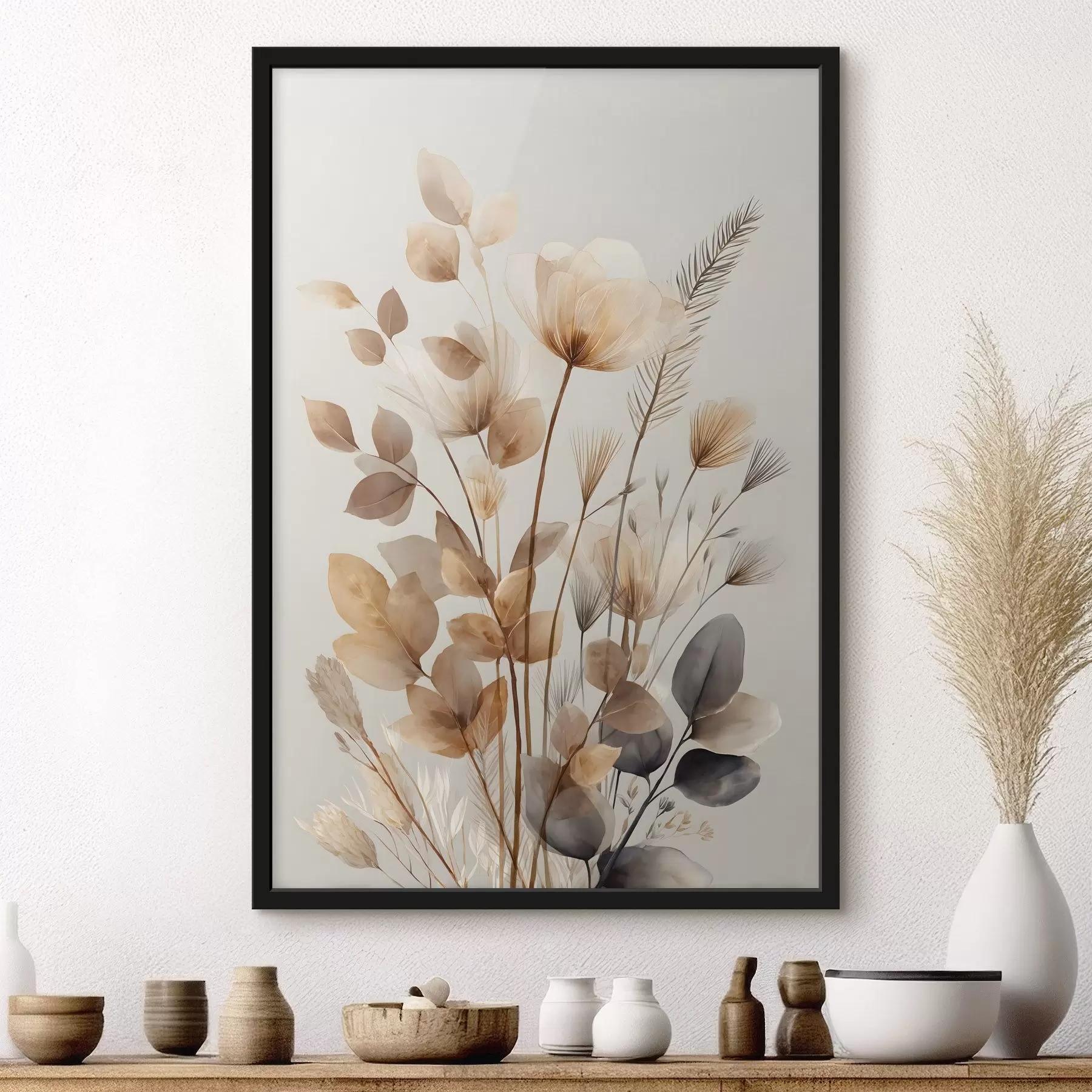 Fototapete Getrocknete Blumen f49233