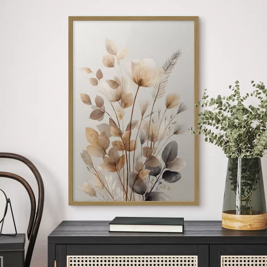 Fototapete Getrocknete Blumen f49233