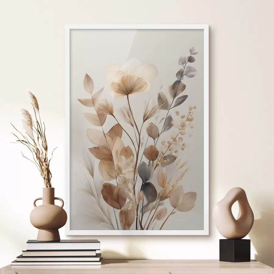 Fototapete Getrocknete Blumen f49234