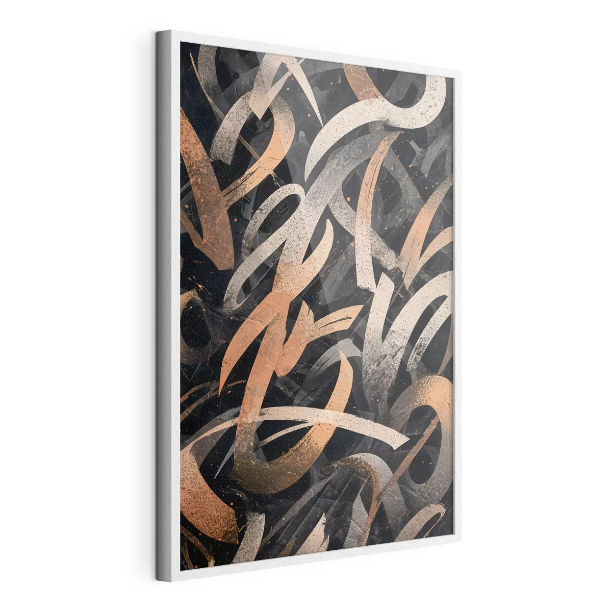 Poster Moderne Kalligraphie im Graffiti-Stil f49246