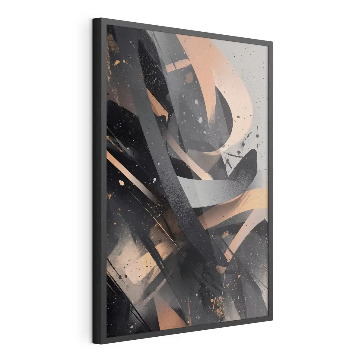 Poster Moderne Kalligraphie im Graffiti-Stil f49247