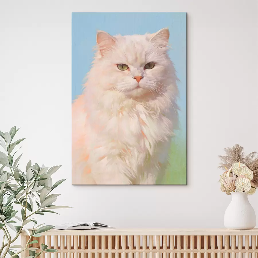 Fototapete Das Porträt einer Katze s49351