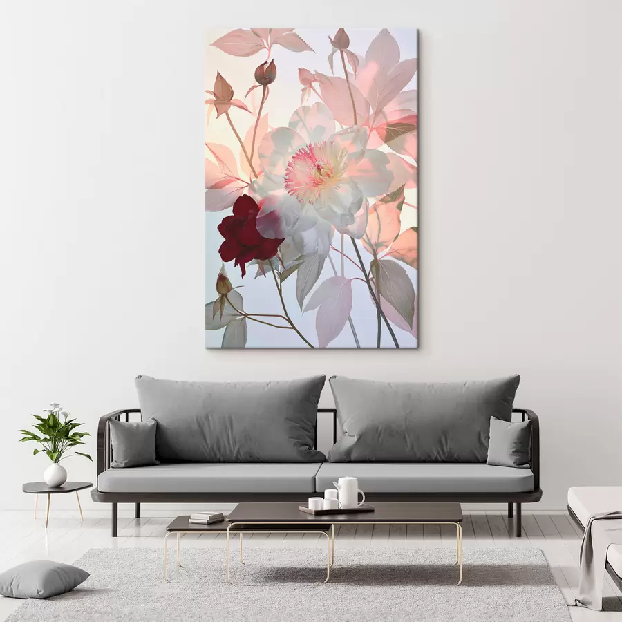 Fototapete Blumen mit Knospen s49365