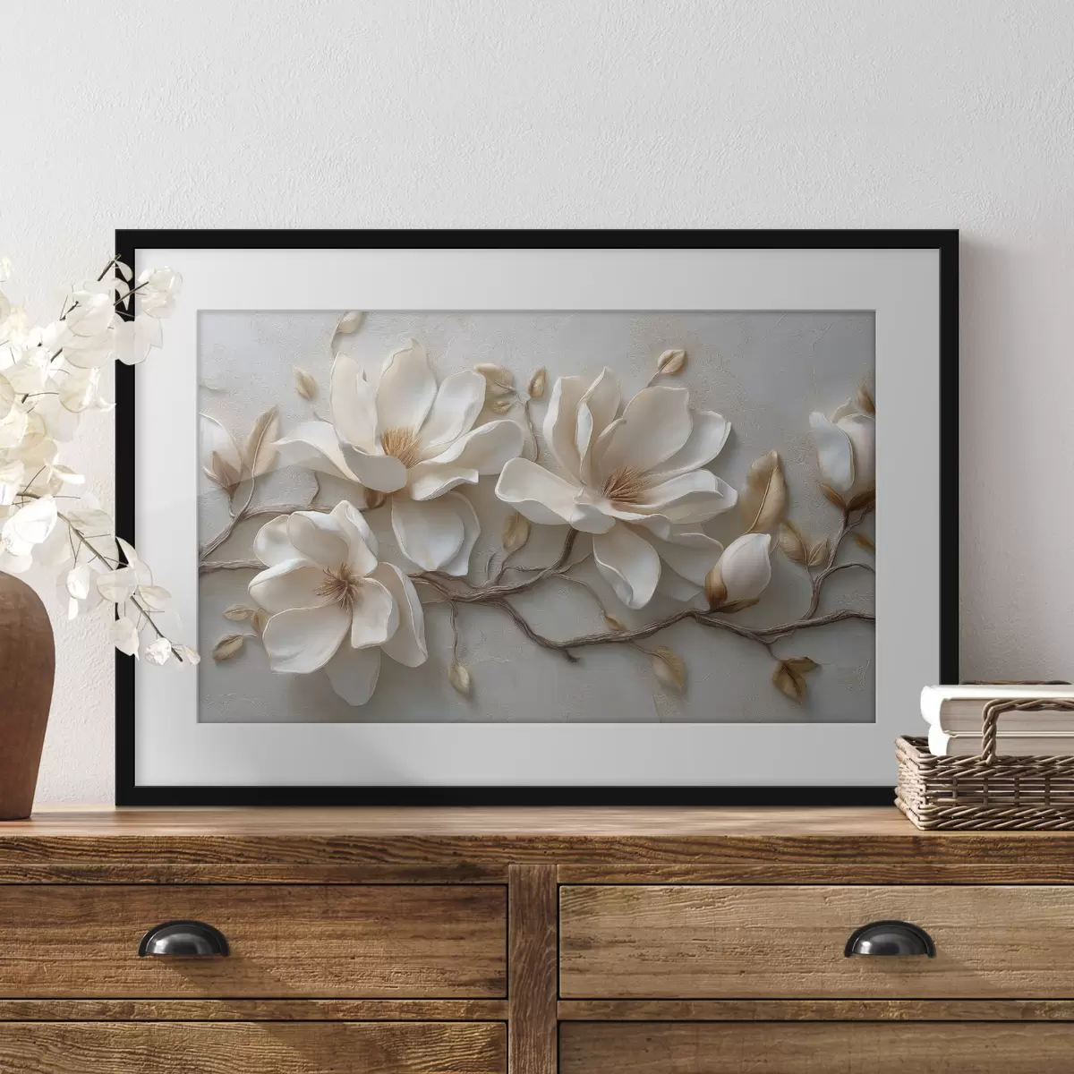 Poster Magnolienzweig f49407