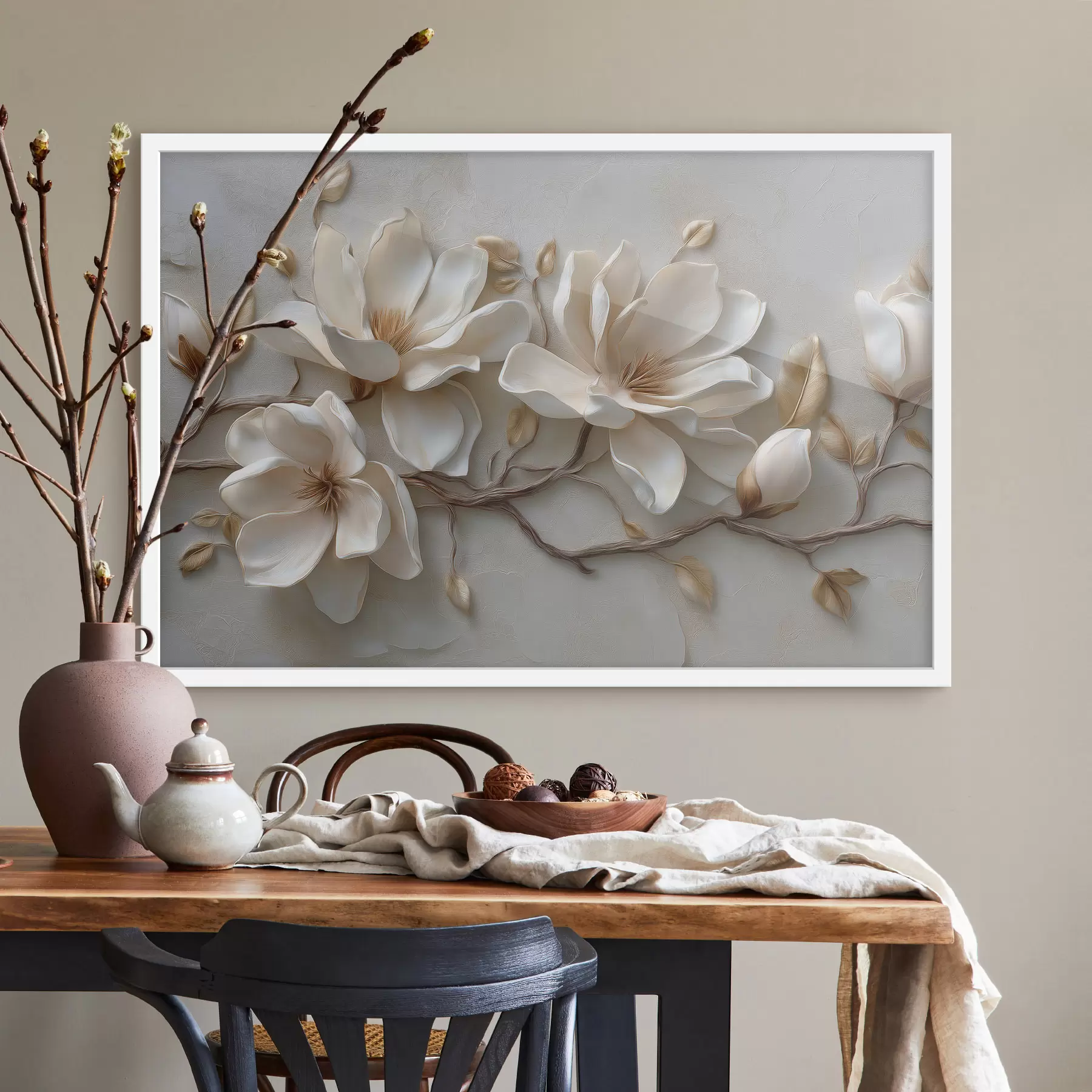 Fototapete Magnolienzweig f49407