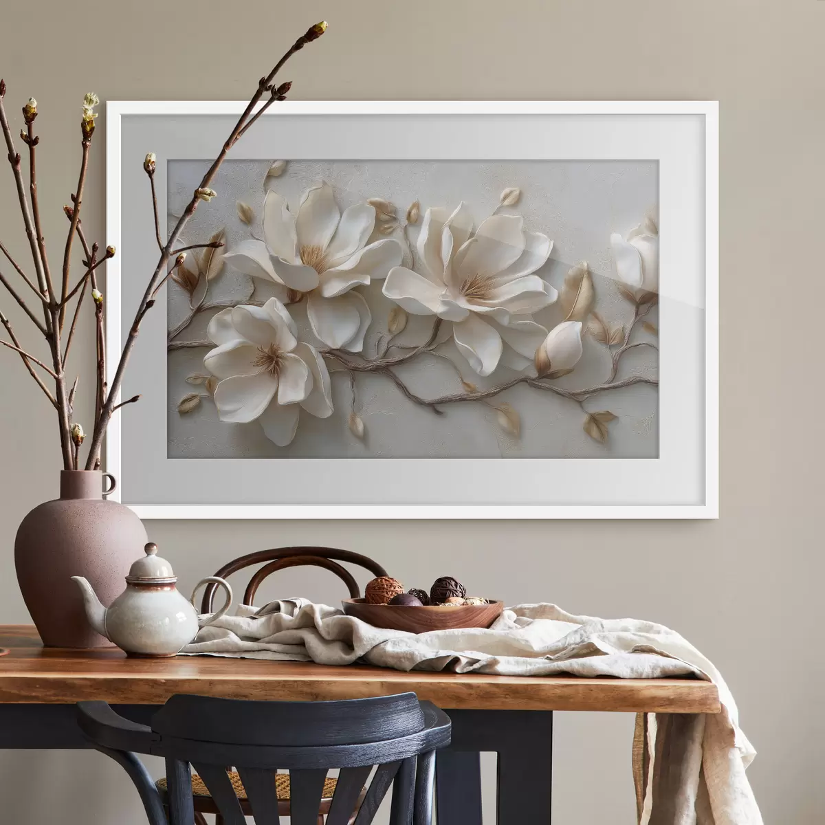 Poster Magnolienzweig f49407