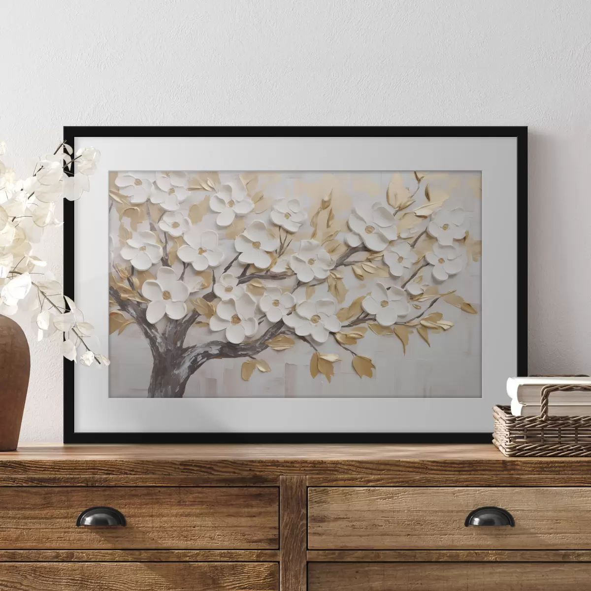 Poster Blühender Baum f49408