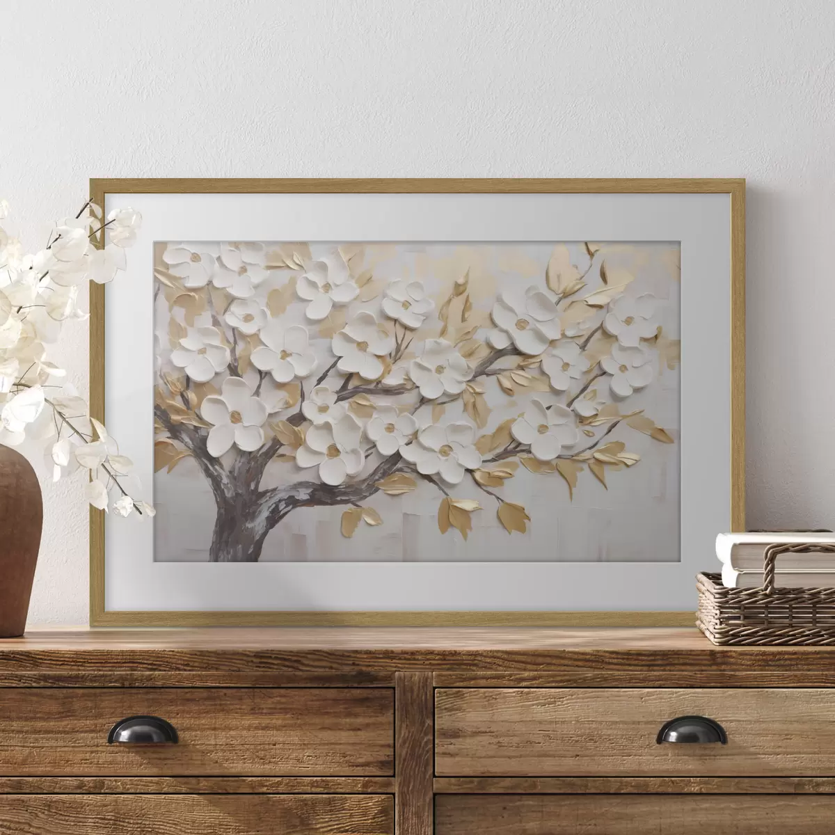 Poster Blühender Baum f49408