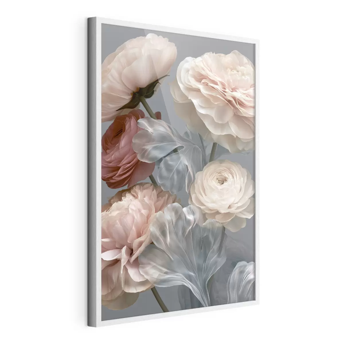 Poster Ein Strauß abstrakter Blumen f49367