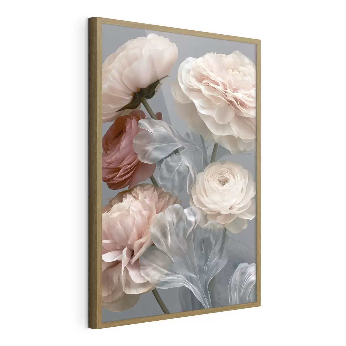 Poster Ein Strauß abstrakter Blumen f49367