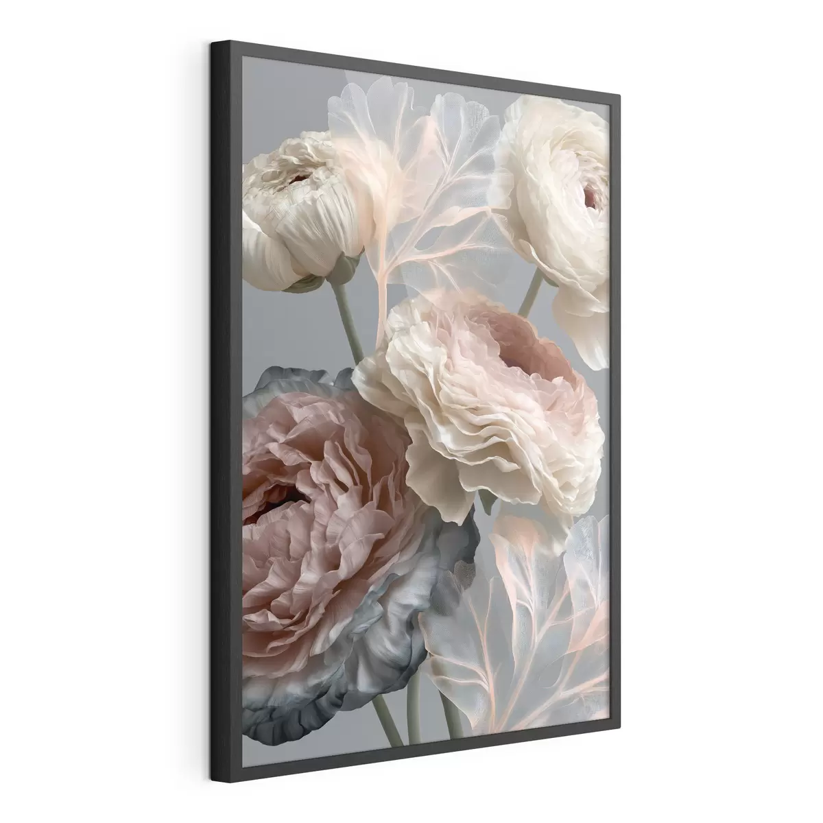 Poster Ein Strauß abstrakter Blumen f49368