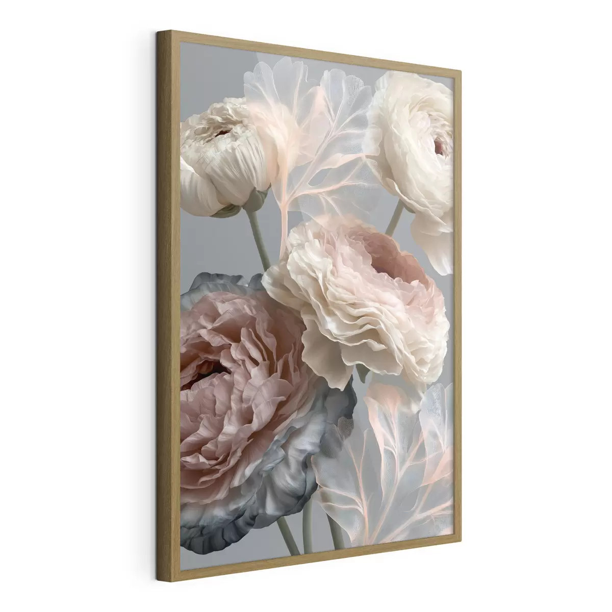 Poster Ein Strauß abstrakter Blumen f49368