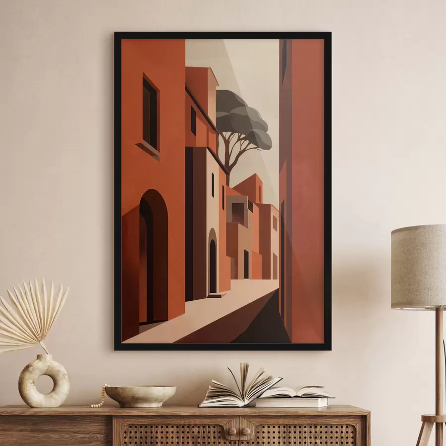 Fototapete Enge Straße f49436