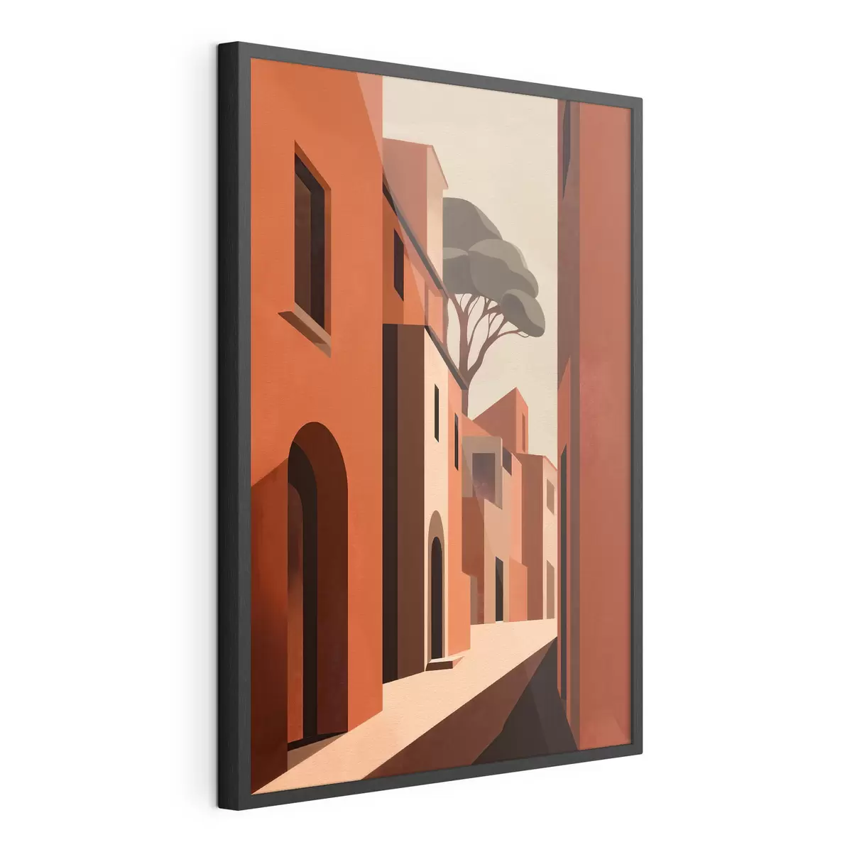 Poster Enge Straße f49436