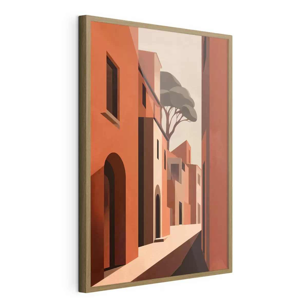 Poster Enge Straße f49436