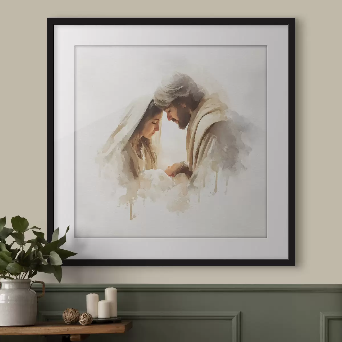 Poster Die Heilige Familie f49422