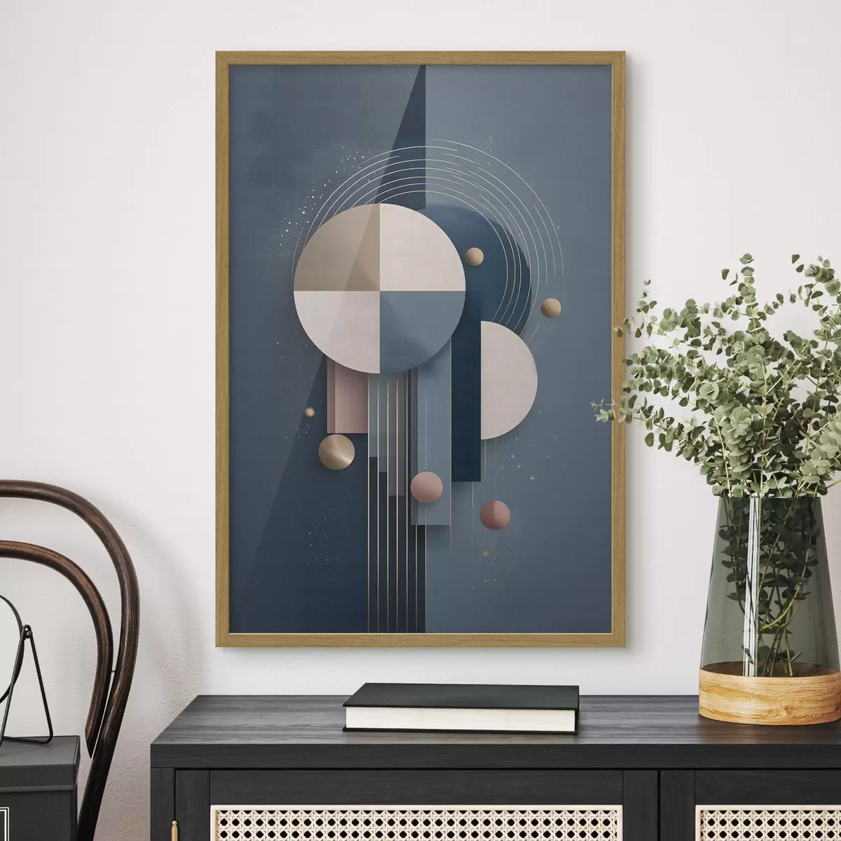 Poster Abstrakte Geometrie f49457