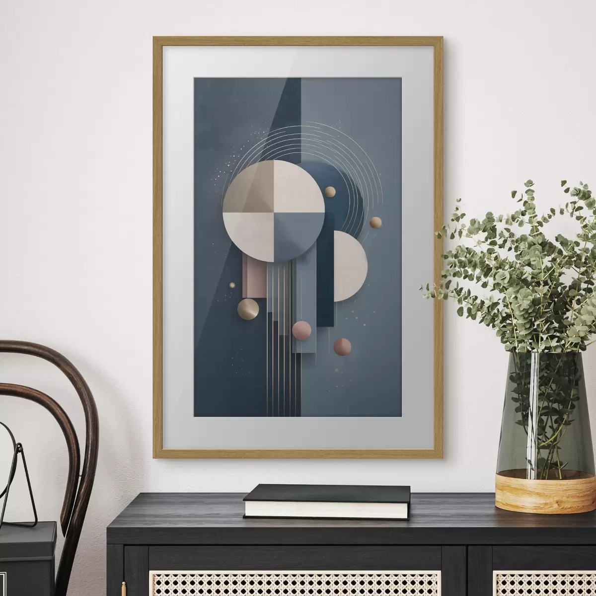 Poster Abstrakte Geometrie f49457