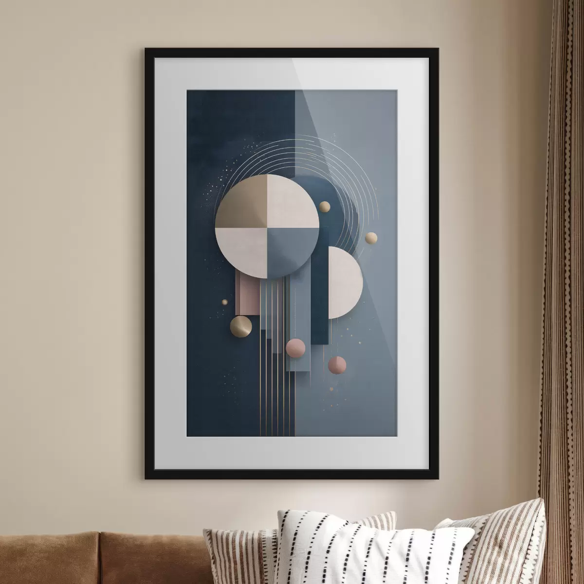 Poster Abstrakte Geometrie f49457