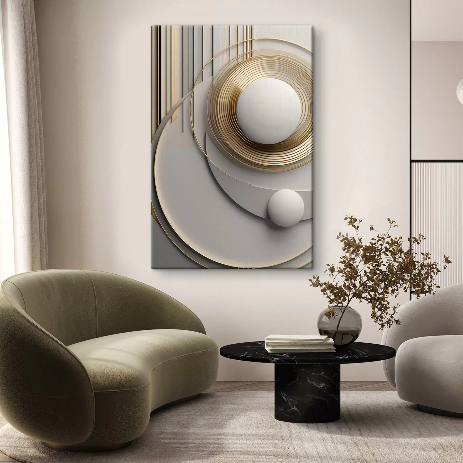 Fototapete Abstrakte geometrische Komposition, strukturiert, moderne, minimalistische Kunst s49499
