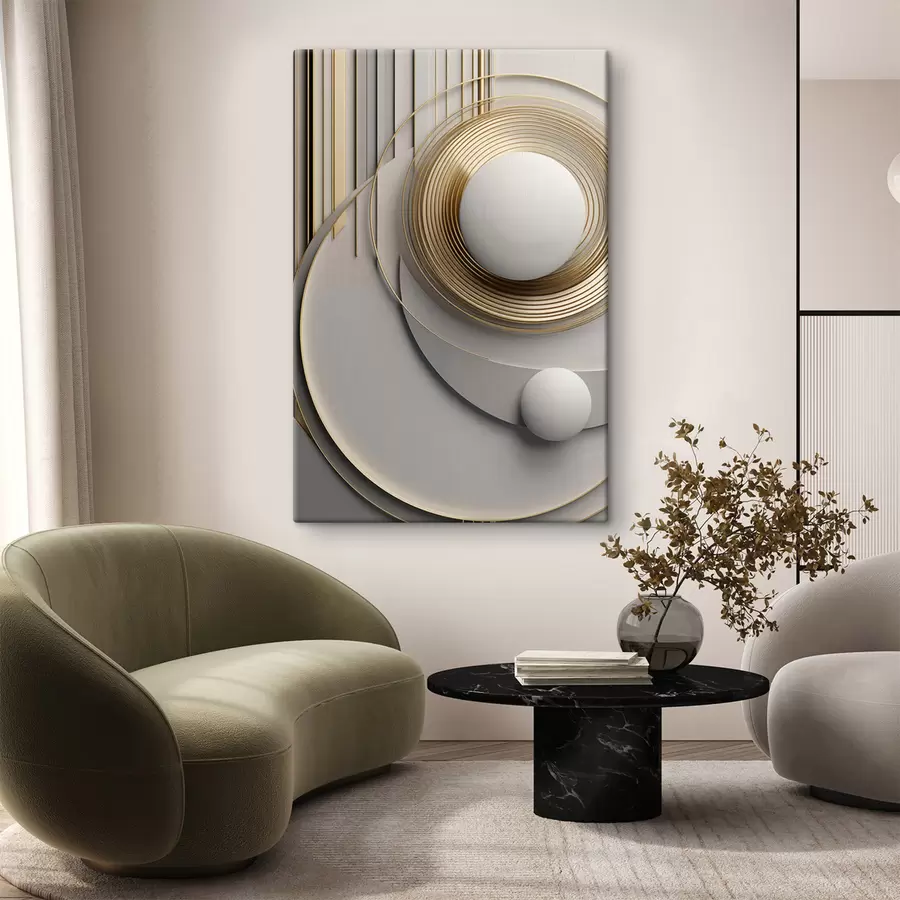 Fototapete Abstrakte geometrische Komposition, strukturiert, moderne, minimalistische Kunst s49499