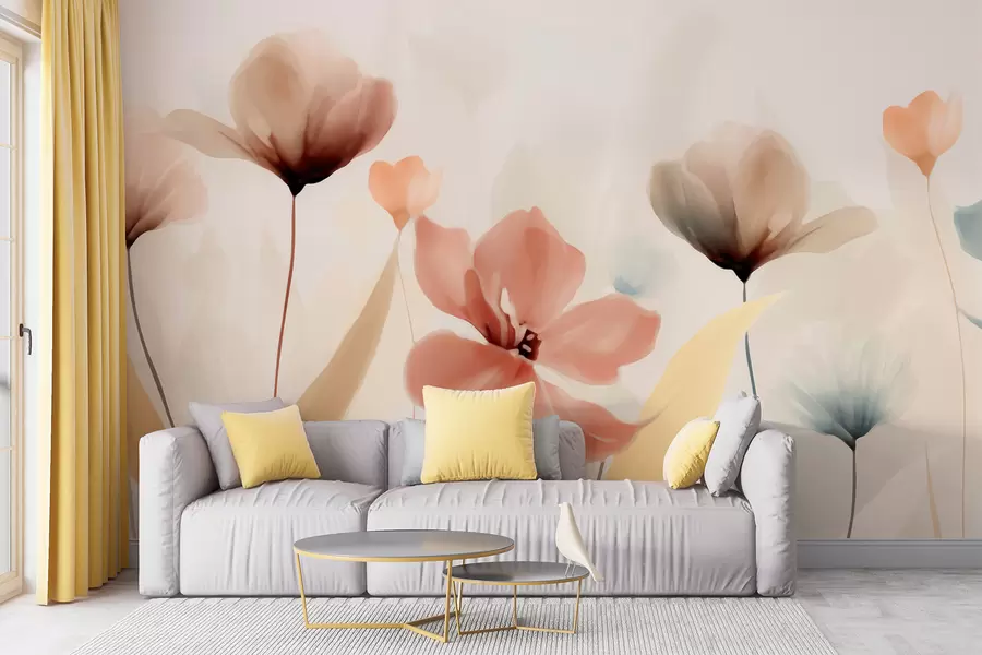 Fototapete Wildblumen w05684
