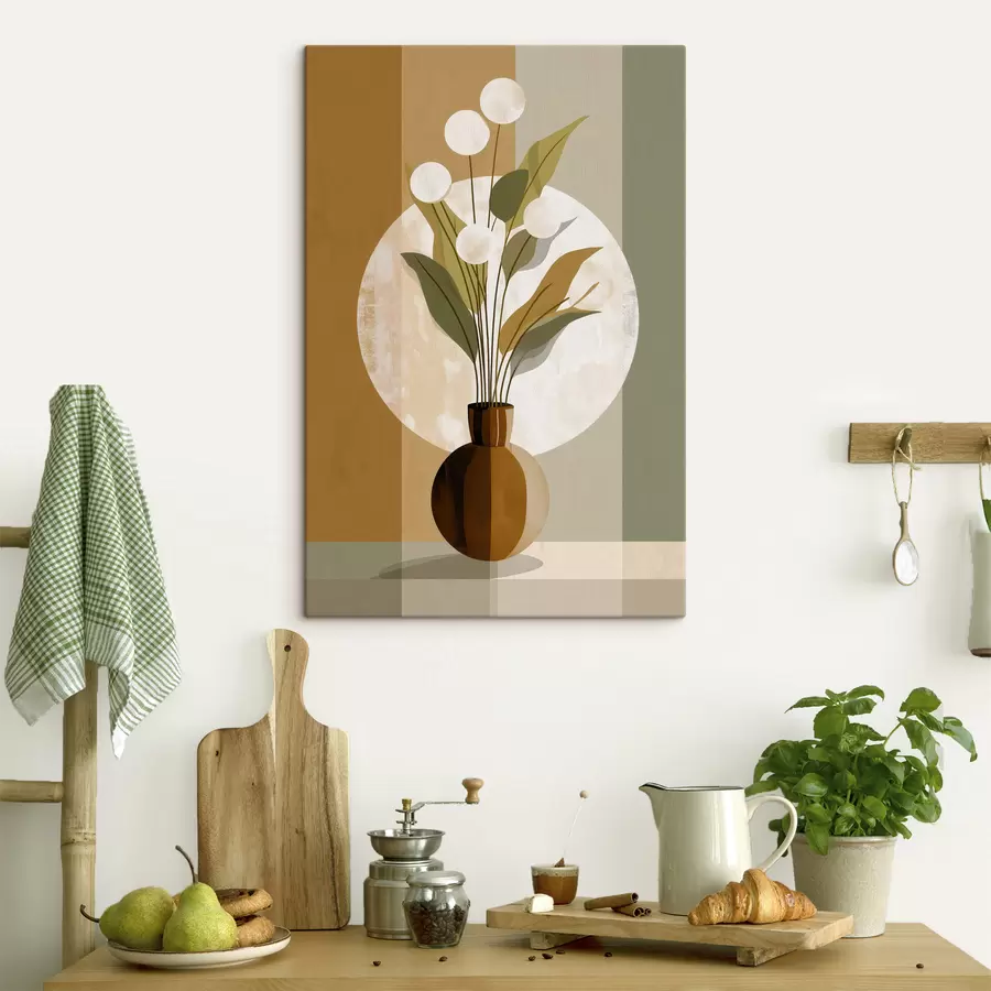 Fototapete Blumen in einer Vase s49531