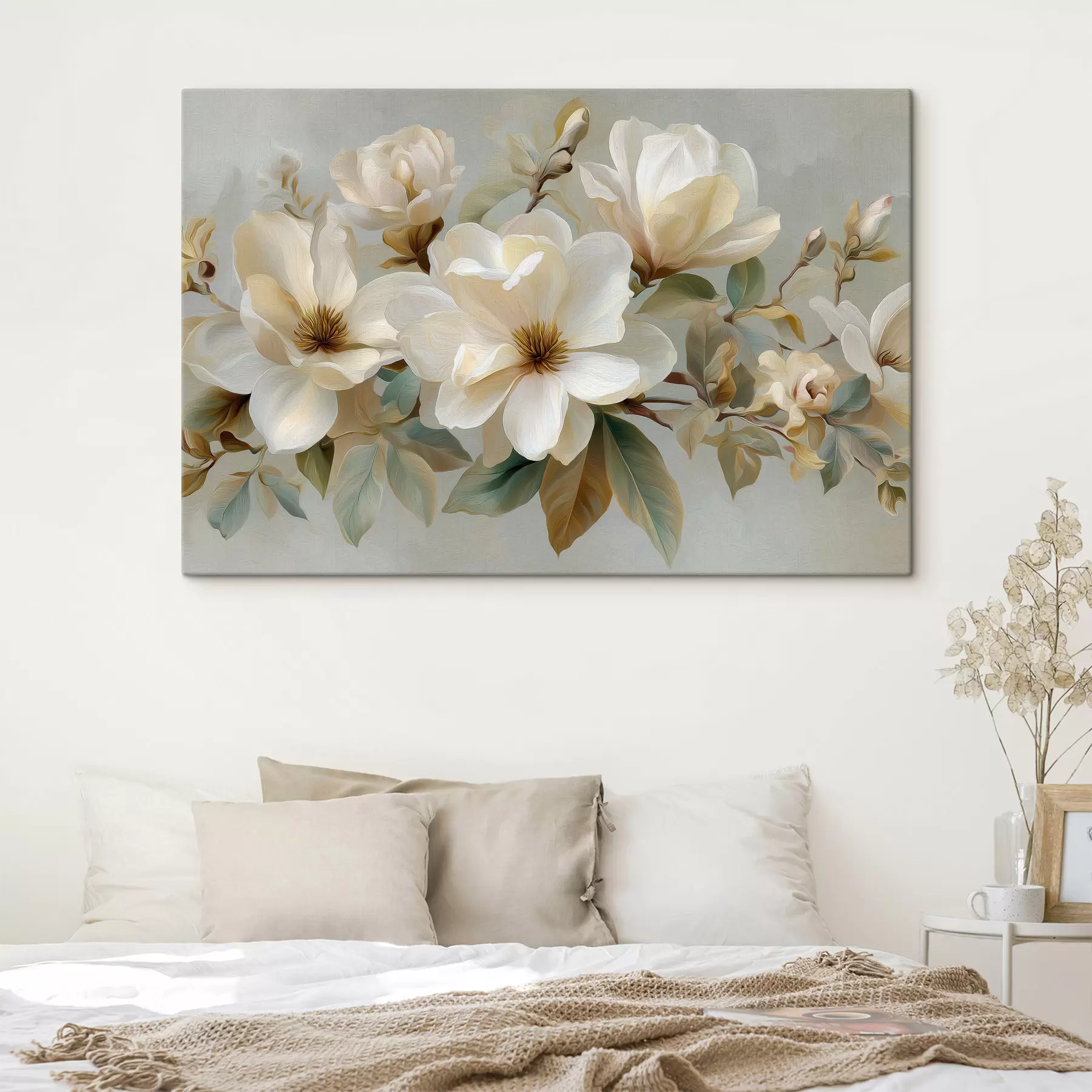 Fototapete Ein Zweig mit Blüten s49532