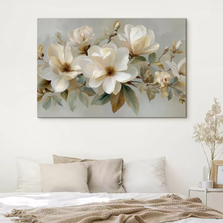 Fototapete Ein Zweig mit Blüten s49532