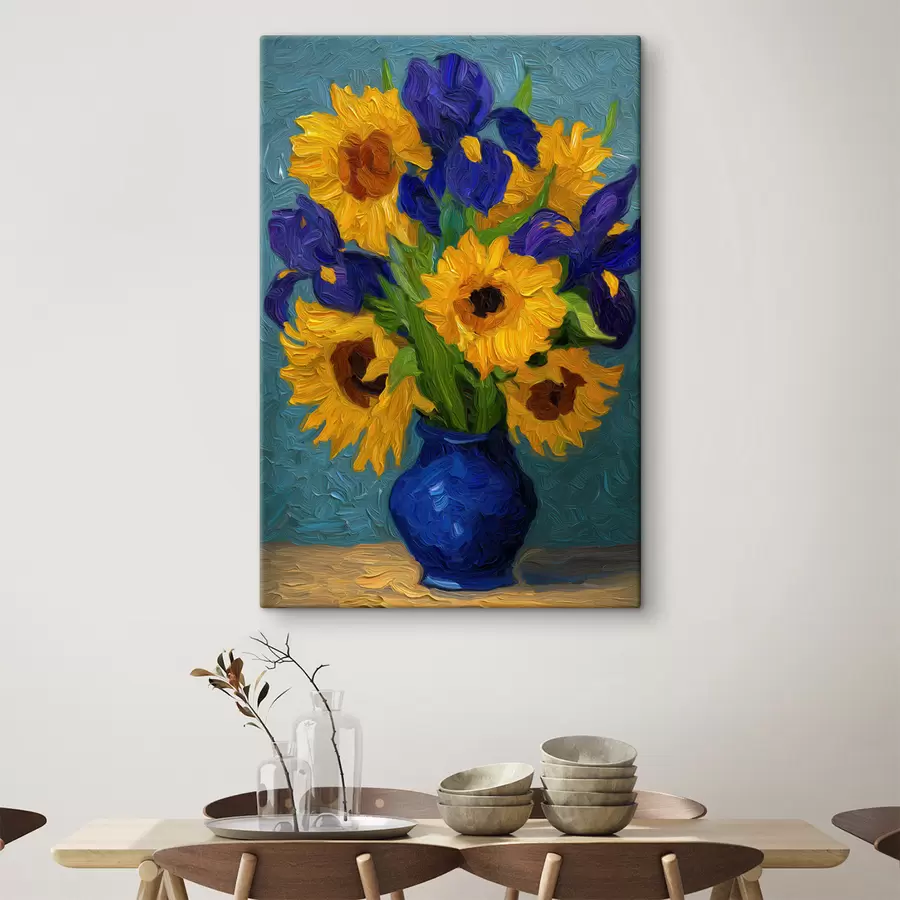 Fototapete Blumen in einer Vase s49534