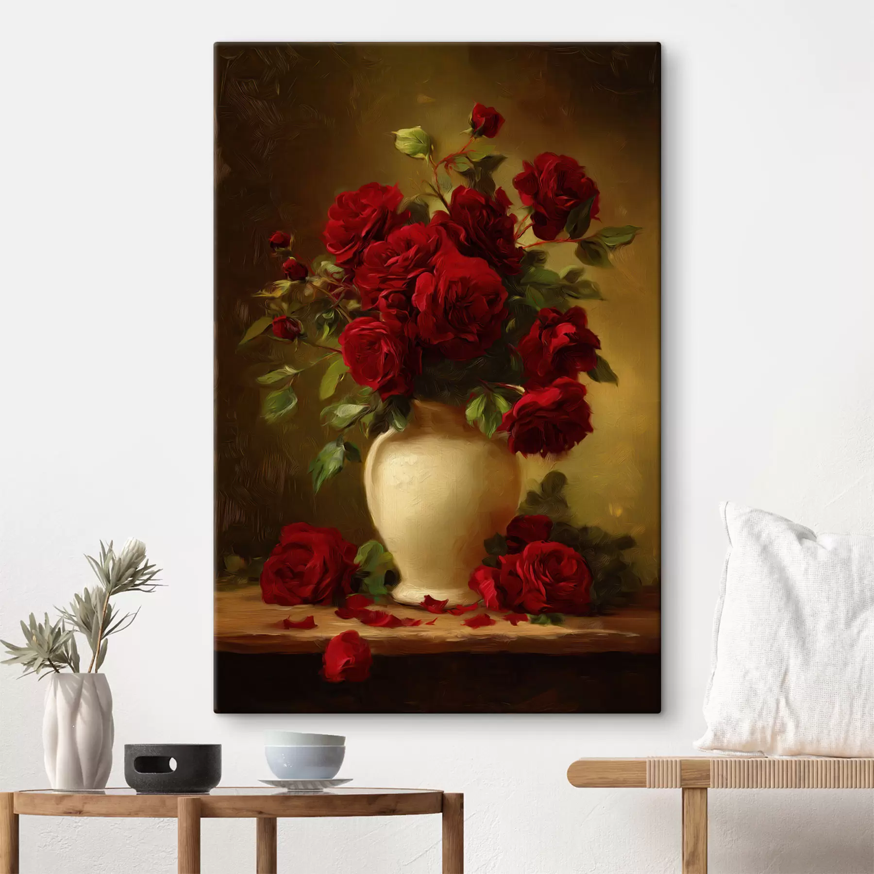 Fototapete Blumen in einer Vase s49545