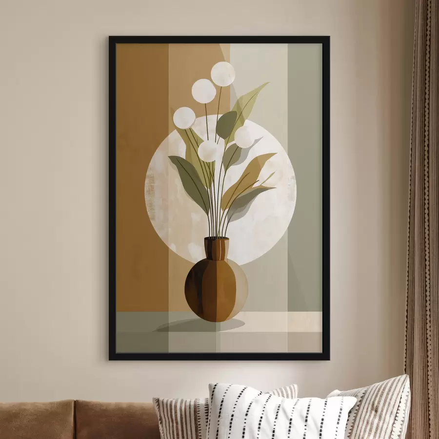 Fototapete Blumen in einer Vase f49531