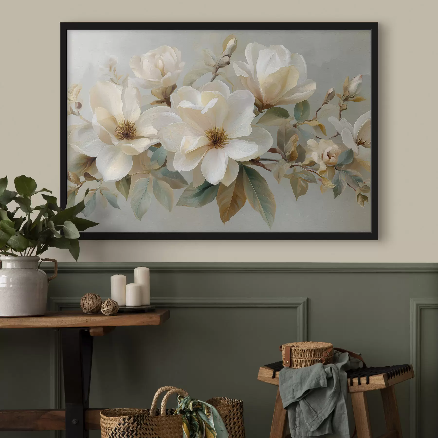 Fototapete Ein Zweig mit Blüten f49532