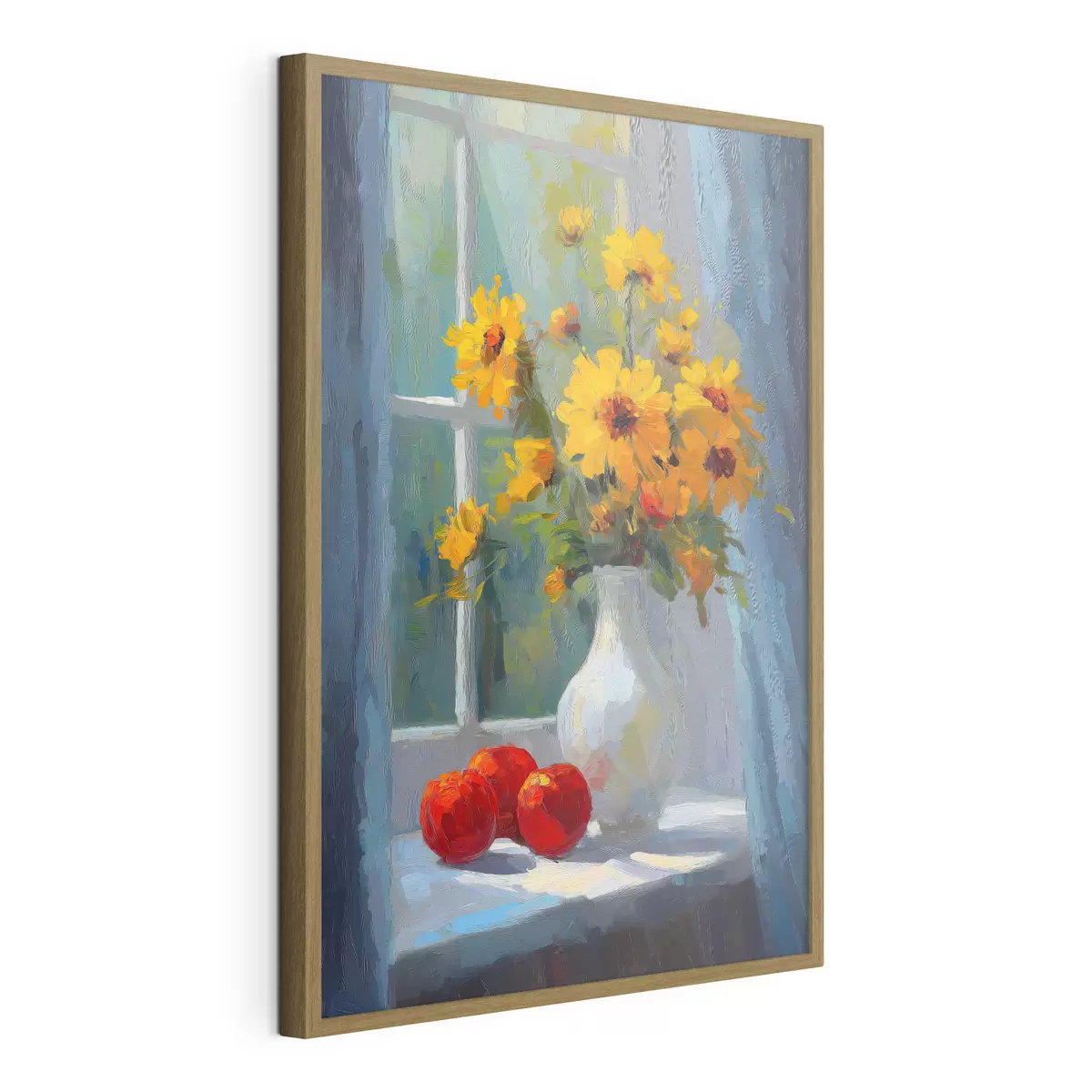Poster Blumen in einer Vase f49535
