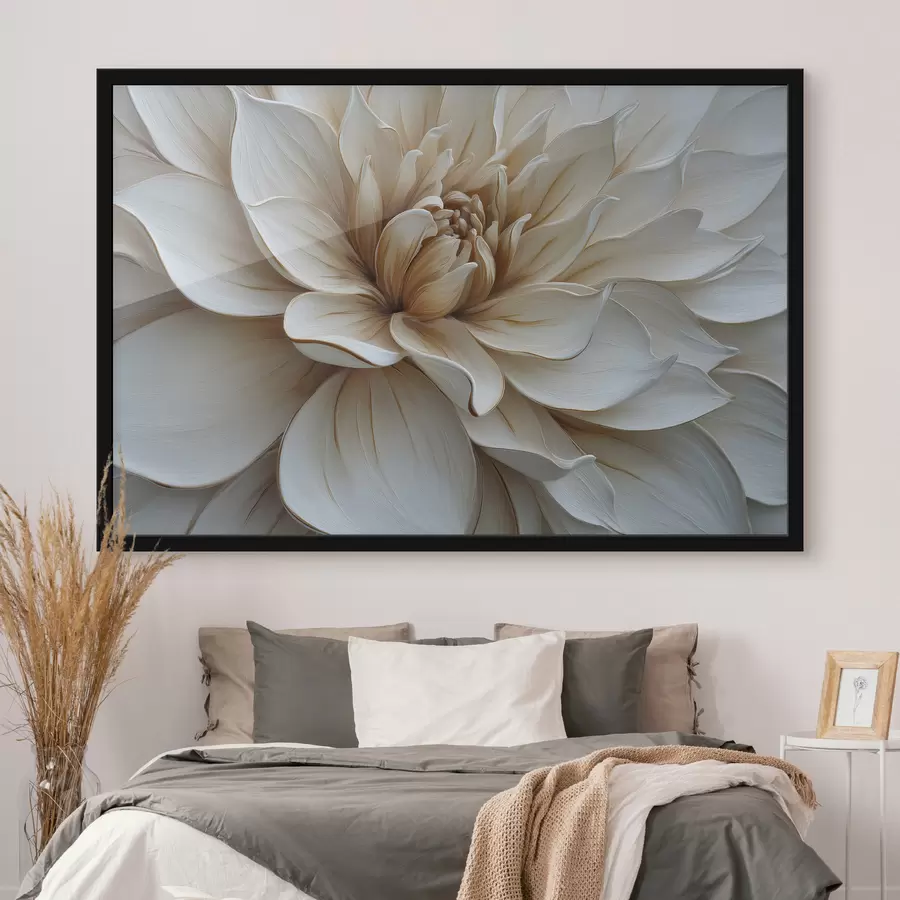 Fototapete Eine große Blume f49539