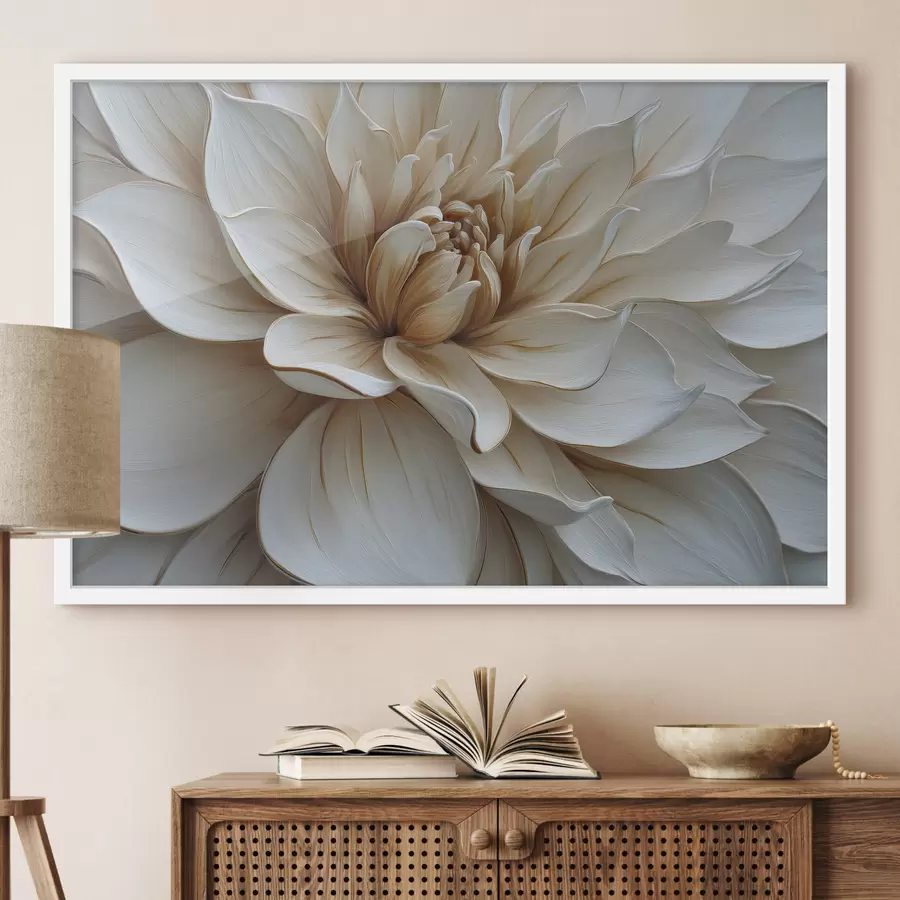 Fototapete Eine große Blume f49539