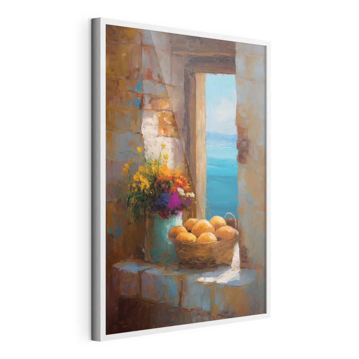 Poster Obst und Blumen f49542