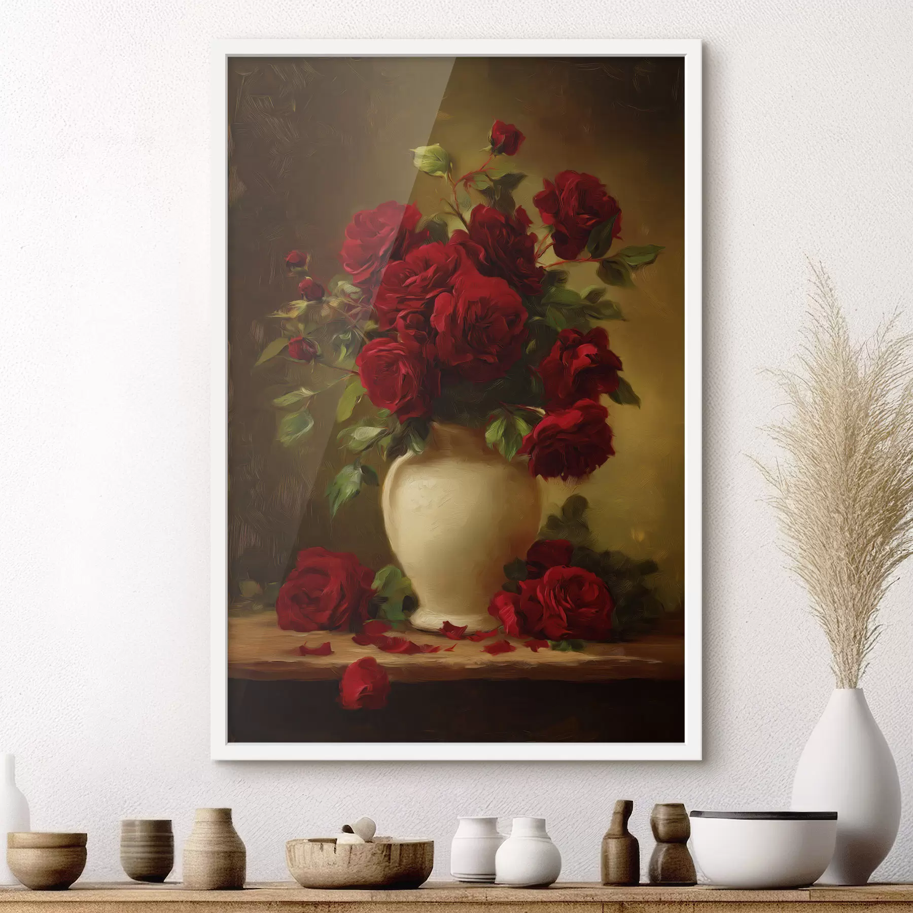 Fototapete Blumen in einer Vase f49545