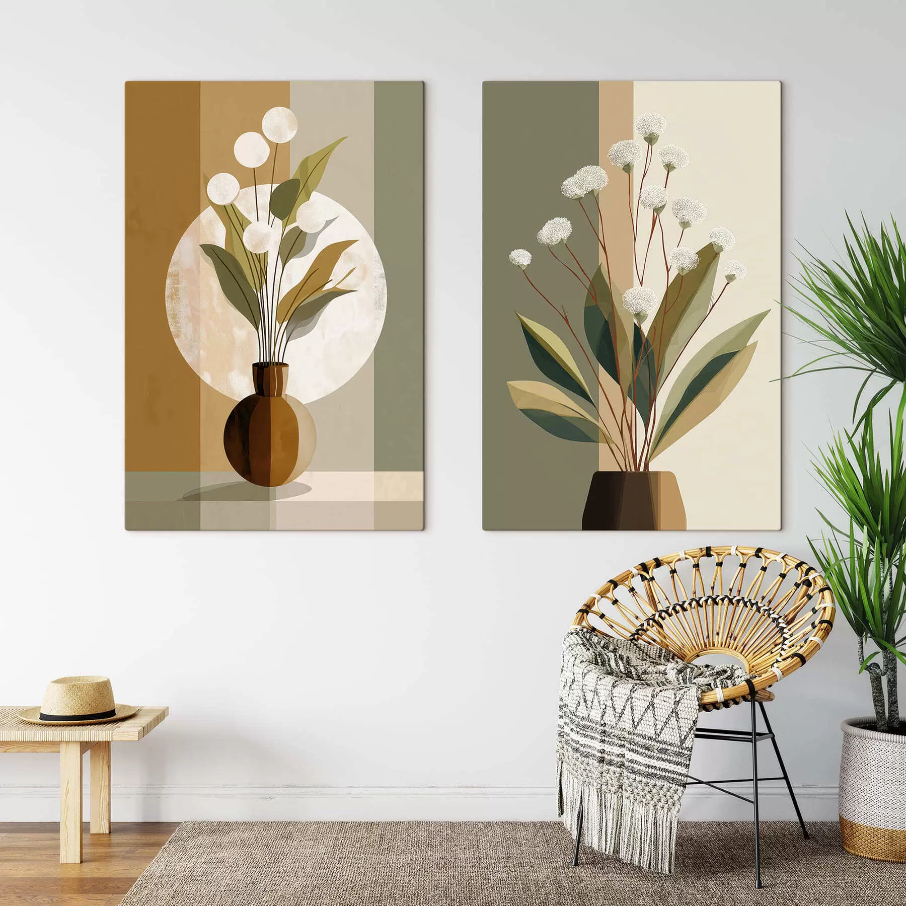 Fototapete Blumen in einer Vase m30598