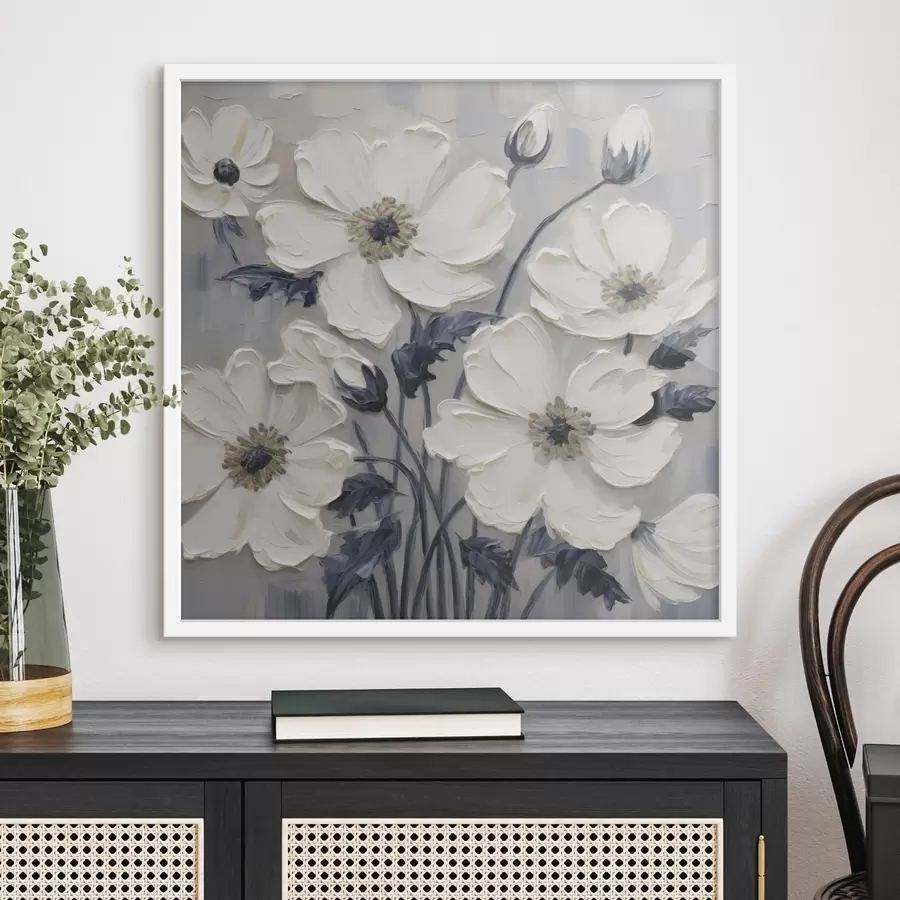 Fototapete Blumen Nachahmung Malerei f49505
