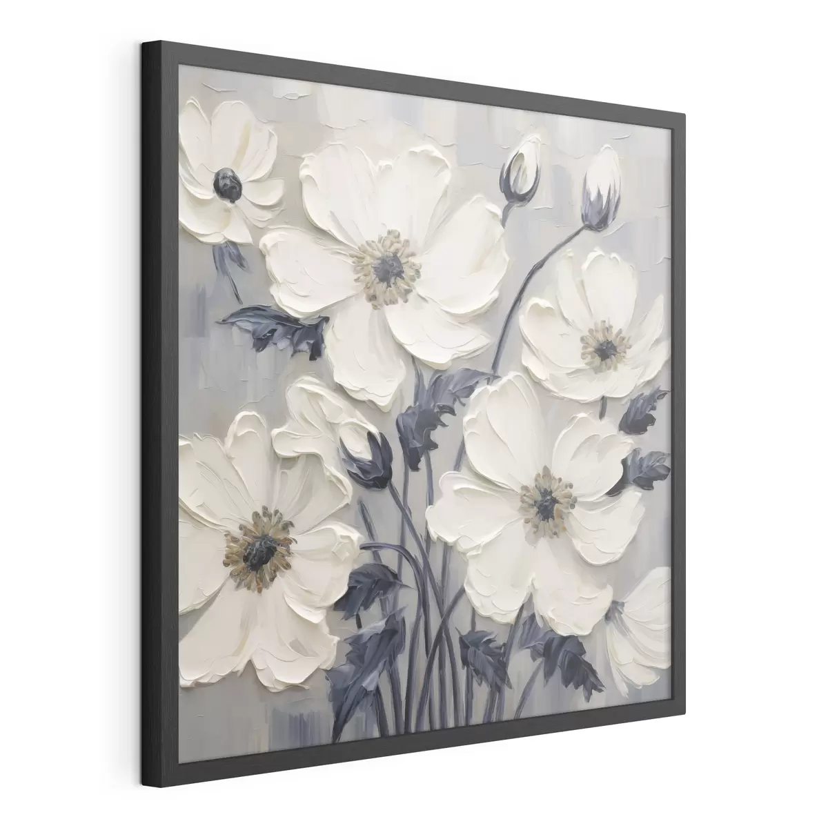 Poster Blumen Nachahmung Malerei f49505