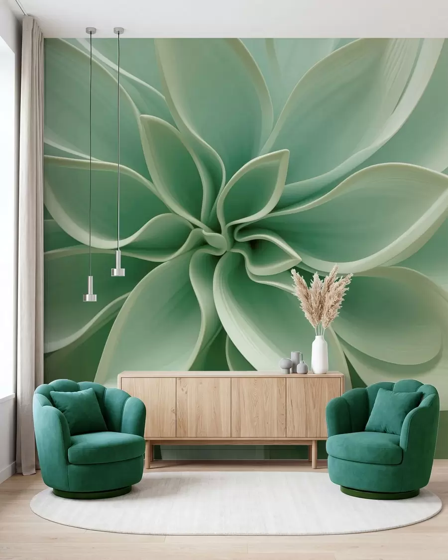 Fototapete Botanische Geometrie w05559