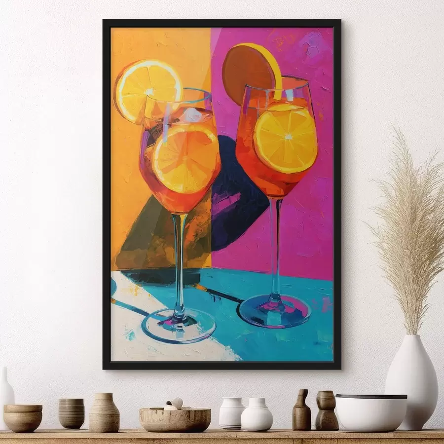 Fototapete Ein Zitrus-Cocktail f49607