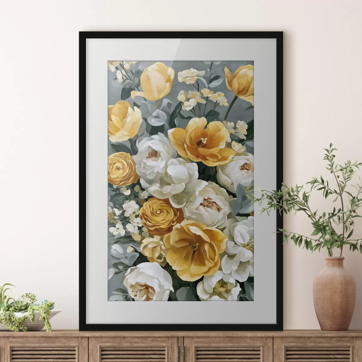 Poster Frühlingsblumen f49612