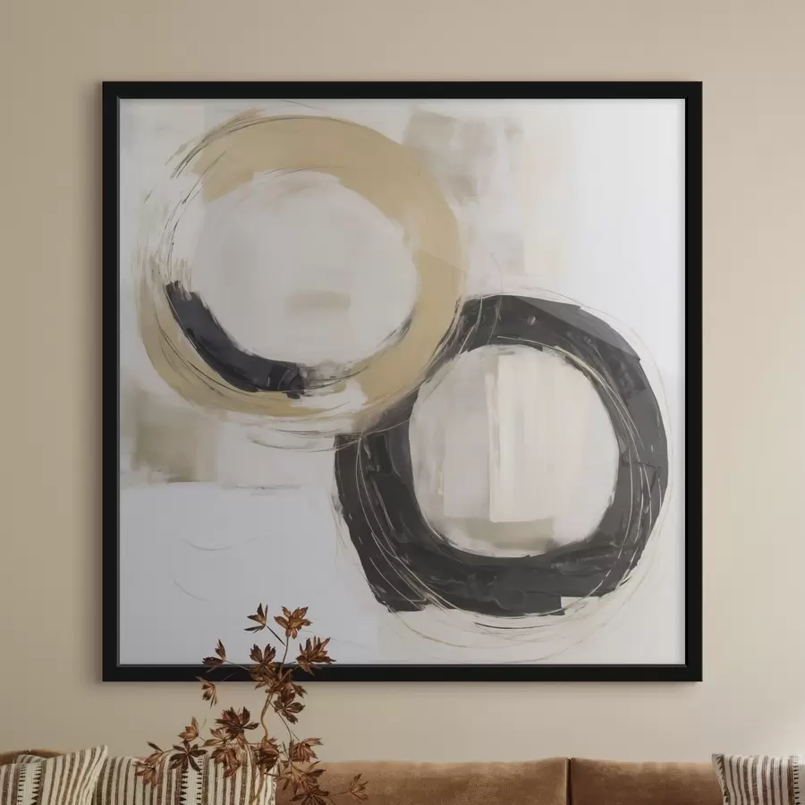 Fototapete Moderne abstrakte Kunst, Nachahmung der Malerei f49605