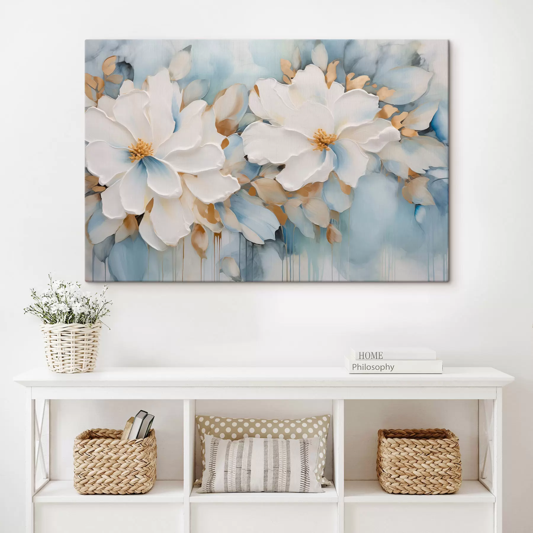 Fototapete Abstrakte Blumen s49418