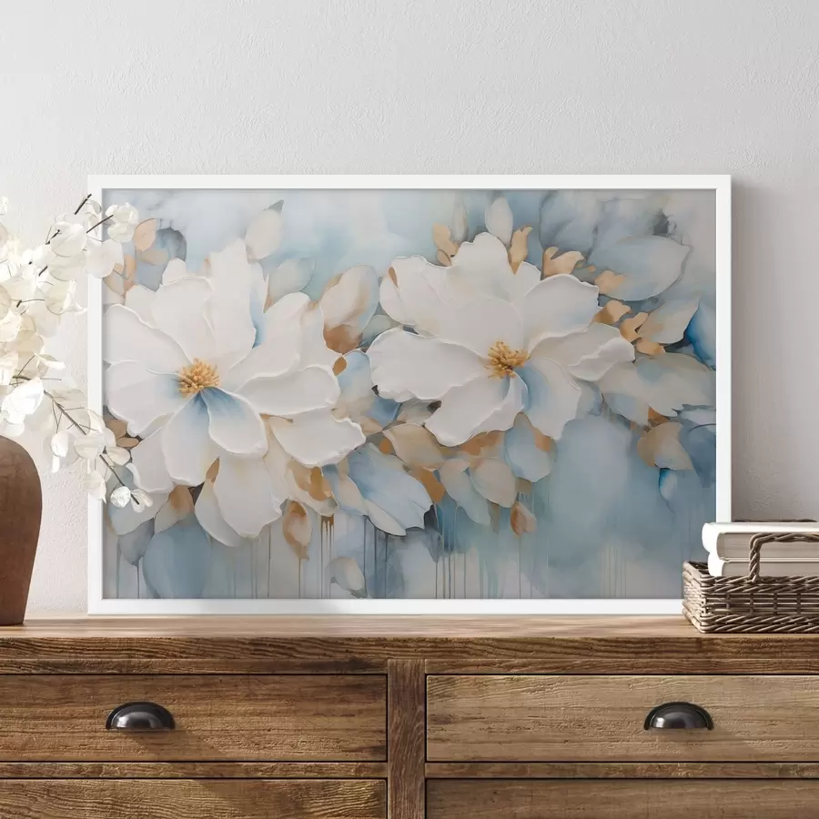 Fototapete Abstrakte Blumen f49418
