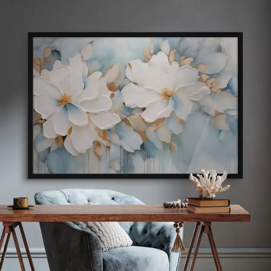 Fototapete Abstrakte Blumen f49418